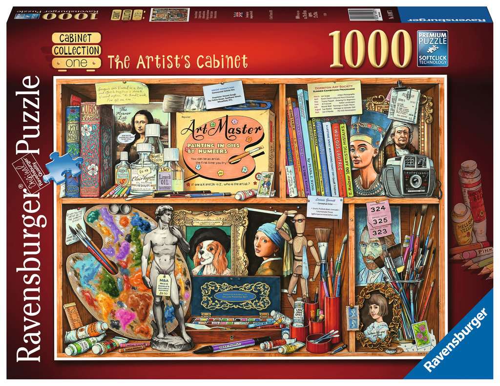 Ravensburger The Artist's Cabinet 1000 Piece Puzzle image 0